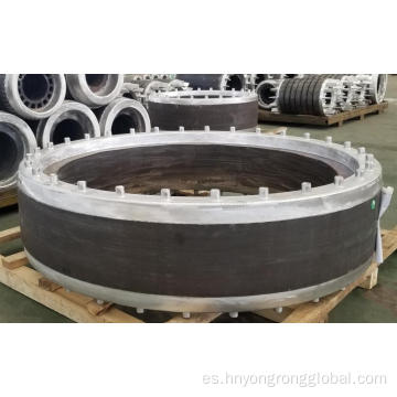 Fundición de rotor de aluminio para equipos de aceite grande
